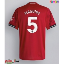 Camiseta Manchester United Harry Maguire #5 Primera Equipación 2025-26 manga corta